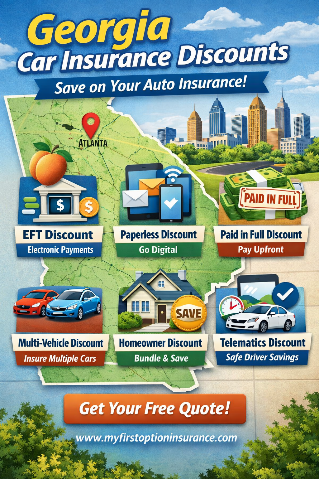 Georgia Car Insurance Discounts